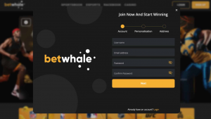 How to log in to BetWhale casino