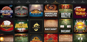 Live dealer & table games at BetWhale
